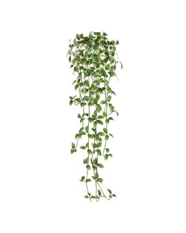 Planta colgante artificial Tradescantia - 90cm - variegada
