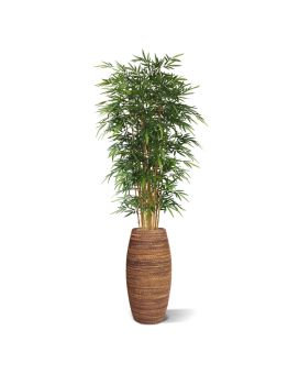 Árbol de bambú artificial Deluxe 240 cm