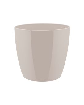 Bruselas diamante redondo 14cm gris cálido
