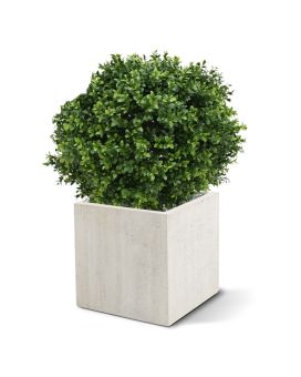 Planta artificial bulbo de boj deluxe 50cm - resistente a los rayos UV