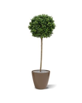 Bola de boj sobre tallo planta artificial 140cm - Resistente a los rayos UV