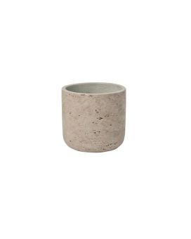 Maceta Charlie XS ø12 x 11,5 cm gris