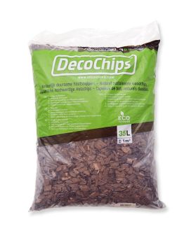 Decochips 20-40 mm 35 L marrón