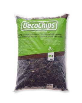 Decochips 20-40 mm 35 L negro