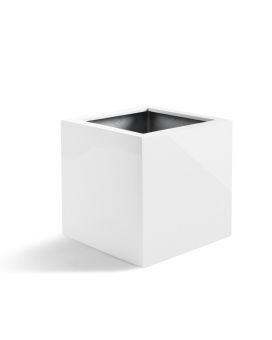 Argento Cubo M Blanco Brillante 40x40