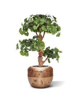 Ginkgo Bonsai árbol artificial de lujo 95cm