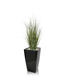 Planta de junco artificial 60cm - verde/crema