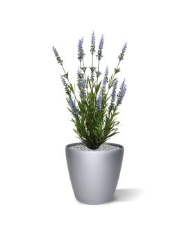 Lavanda planta artificial 50cm en maceta - azul - resistente a los UV