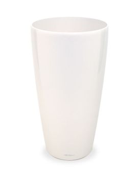 Lechuza Rondo 40x75 cm maceta ornamental blanca