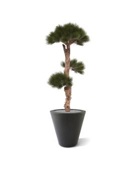 Pinus Bonsai árbol artificial 110cm - resistente a los rayos UV