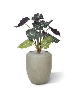 Planta artificial Alocasia roja 65cm