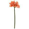 Amaryllis Flor Artificial 67cm Salmón