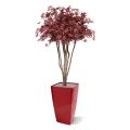 Árbol artificial Acer deluxe sobre tallo 130cm - burdeos