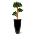 Panda Bonsai x3 árbol artificial sobre base 90cm