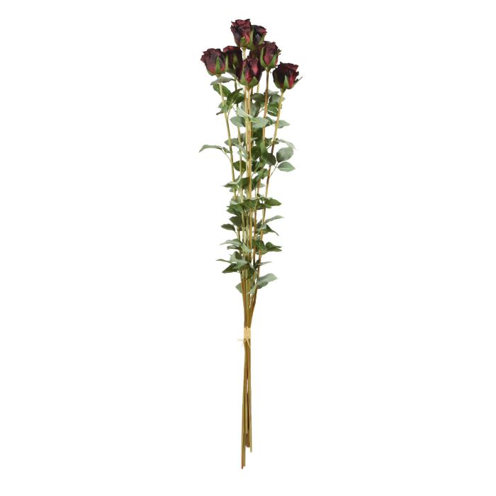 Ramo de rosas artificiales x8 70 cm rojo main product photo