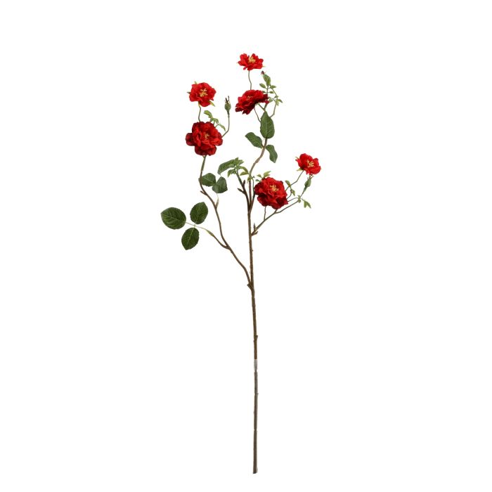 Rama de Rosa Silvestre Artificial 71cm Roja main product photo