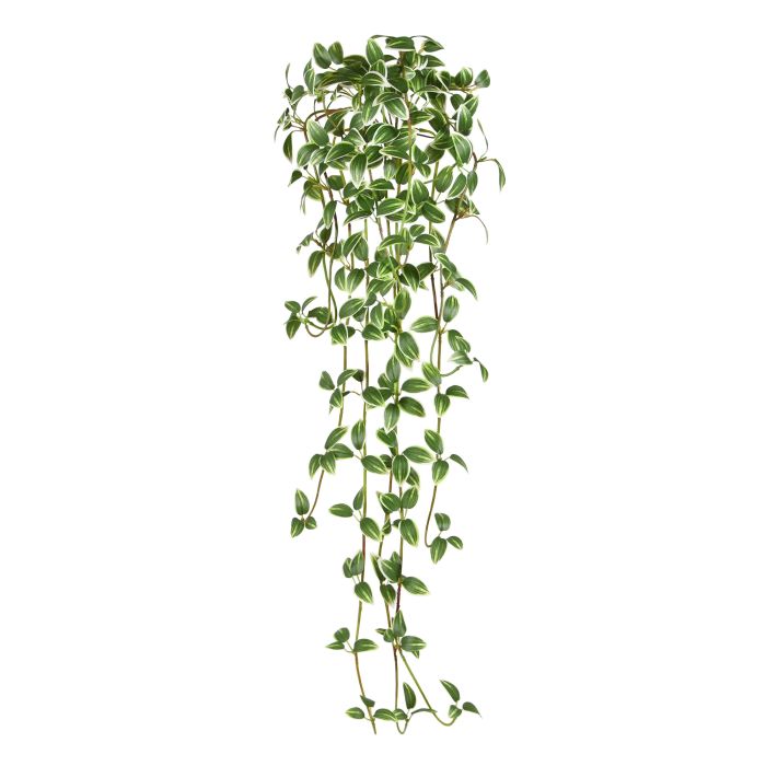 Planta colgante artificial Tradescantia - 90cm - variegada main product photo